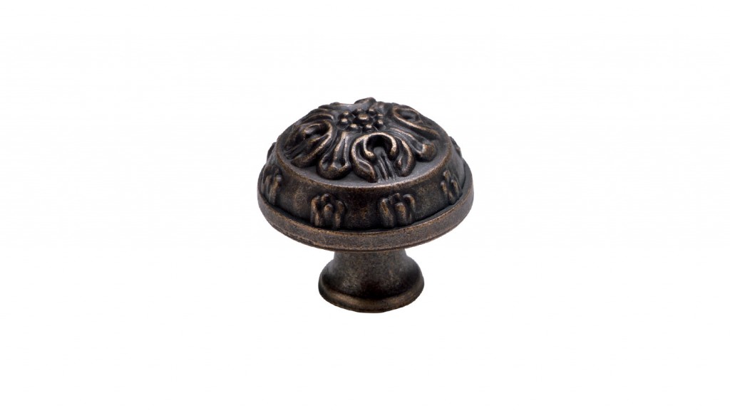 Antique Bronze Oak Leaf Knob