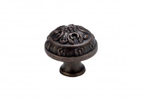 Antique Bronze Oak Leaf Knob