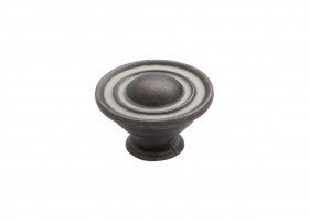 Antique Cream Roundel Knob