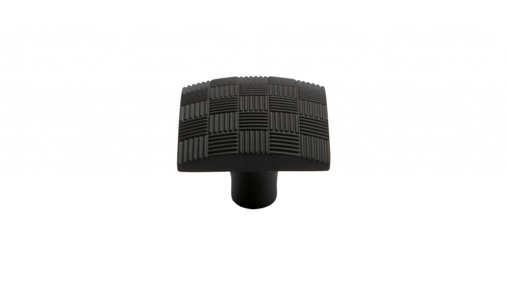 Black Small Parquet Knob