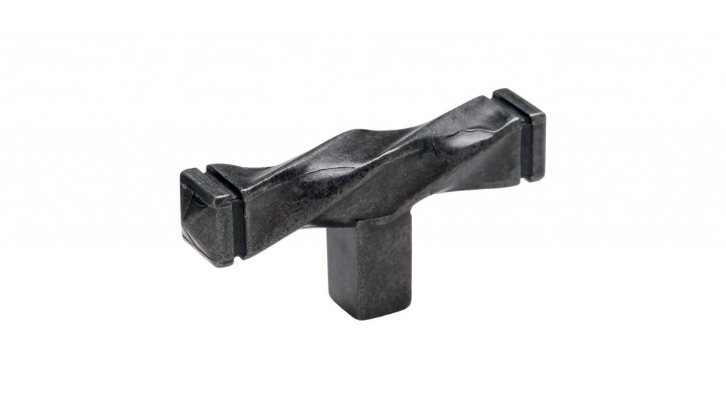 Dark Iron Small Forged Knob