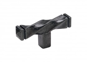 Dark Iron Small Forged Knob