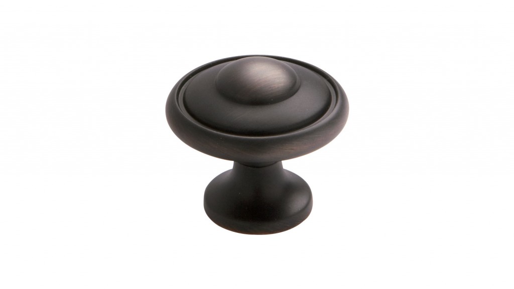 Venetian Bronze Beveled Knob